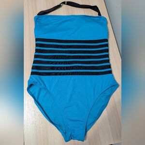Calvin Klein Bandeau Swimsuit. Size 12 NWT